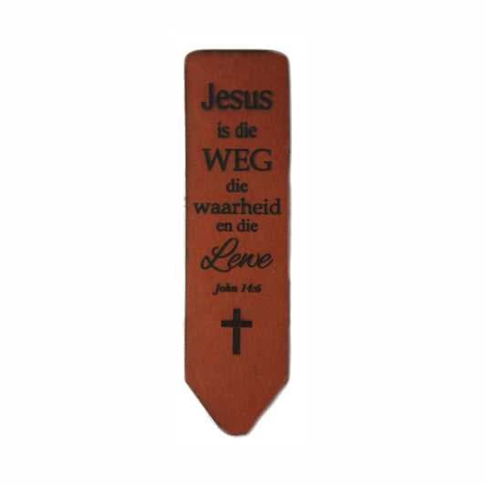 Jesus is die weg - Christian Bookmarks