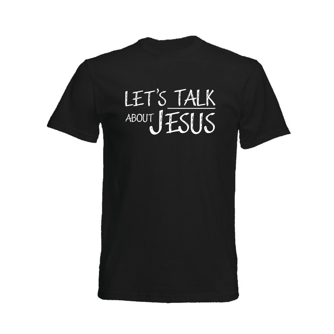 S,M Let's talk about Jesus - Christian t-shirt