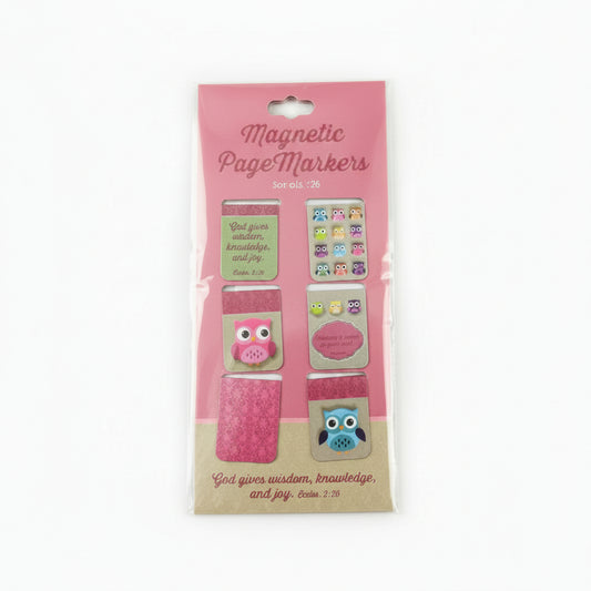 Bookmarks – Magnetic owls
