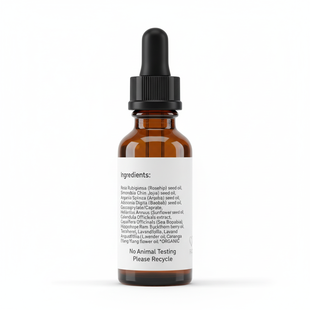 Rosehip oil serum by Shasta Cerana