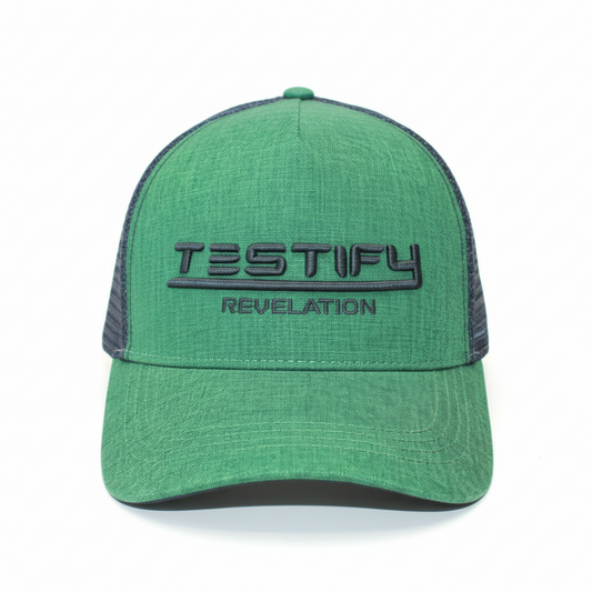Testify - Christian Cap (Green)