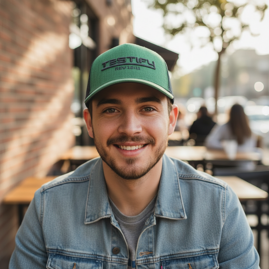 Testify - Christian Cap (Green)