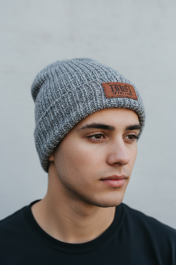 Trust-Beanie-Grey-Melange 5