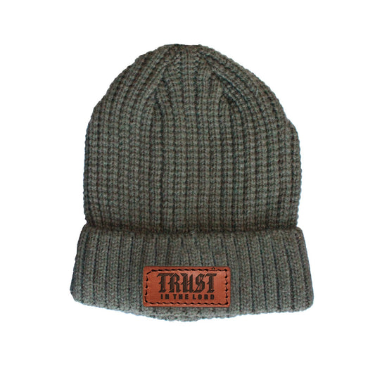 Trust  - Christian Beanie (Olive)