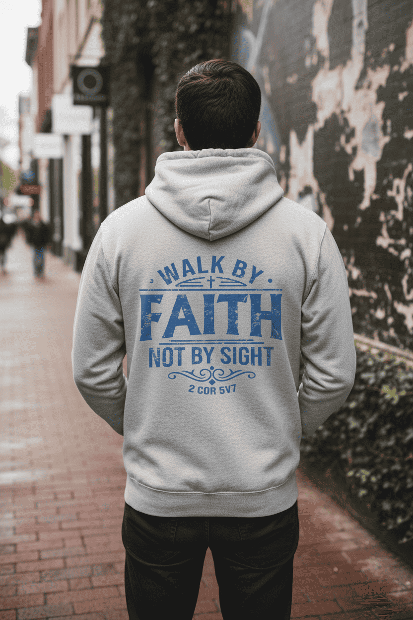 WalkbyFaithNotbySight-ChristianHoodie_Grey_back 2