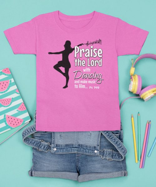 praice Dance T shirt kids