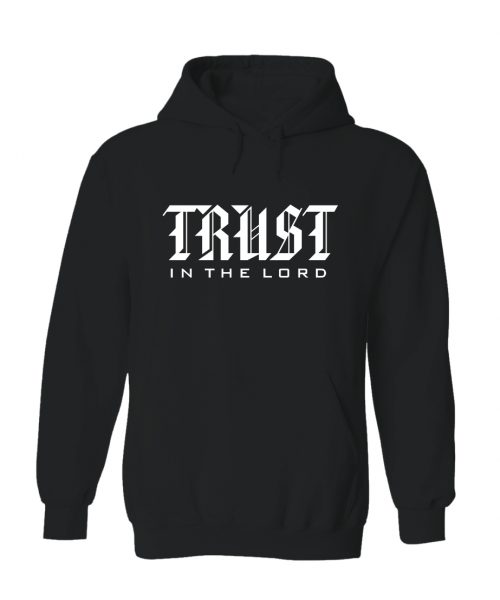 Trust in Christian Hoodie - Black