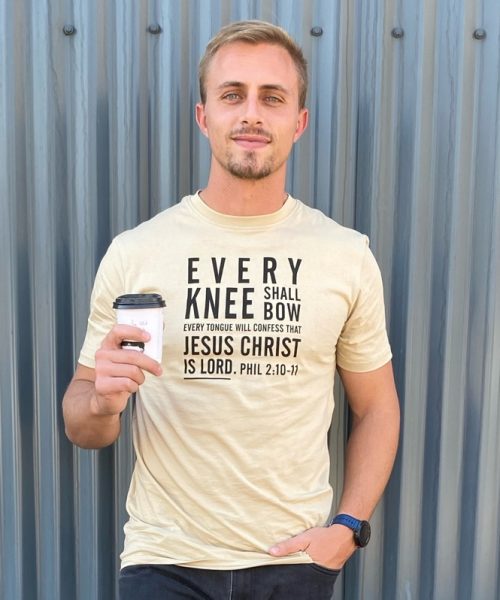Every Knee Shall bow - Christian T shirt - Marco Labuschagne