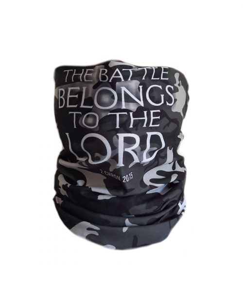 The Battle Belongs to the Lord - Christian Neck Gaiter - ITG Clothing