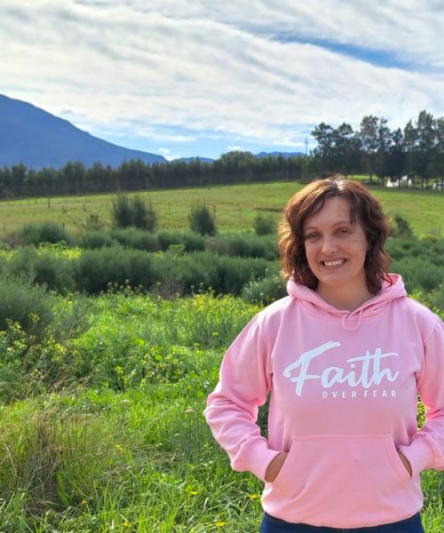 Faith over Fear - Christian Hoodie - Pink - ITG Clothing